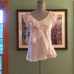 Lauren Conrad off white x-small top